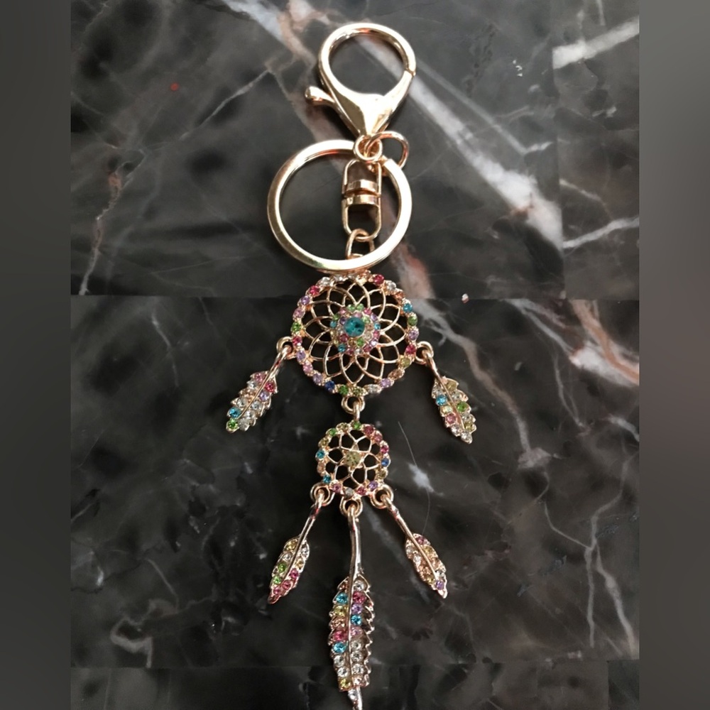 Colorful Dreamcatcher Bag Charm/Keychain